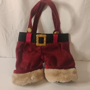 Santas Pant Wine Bottle Holder
